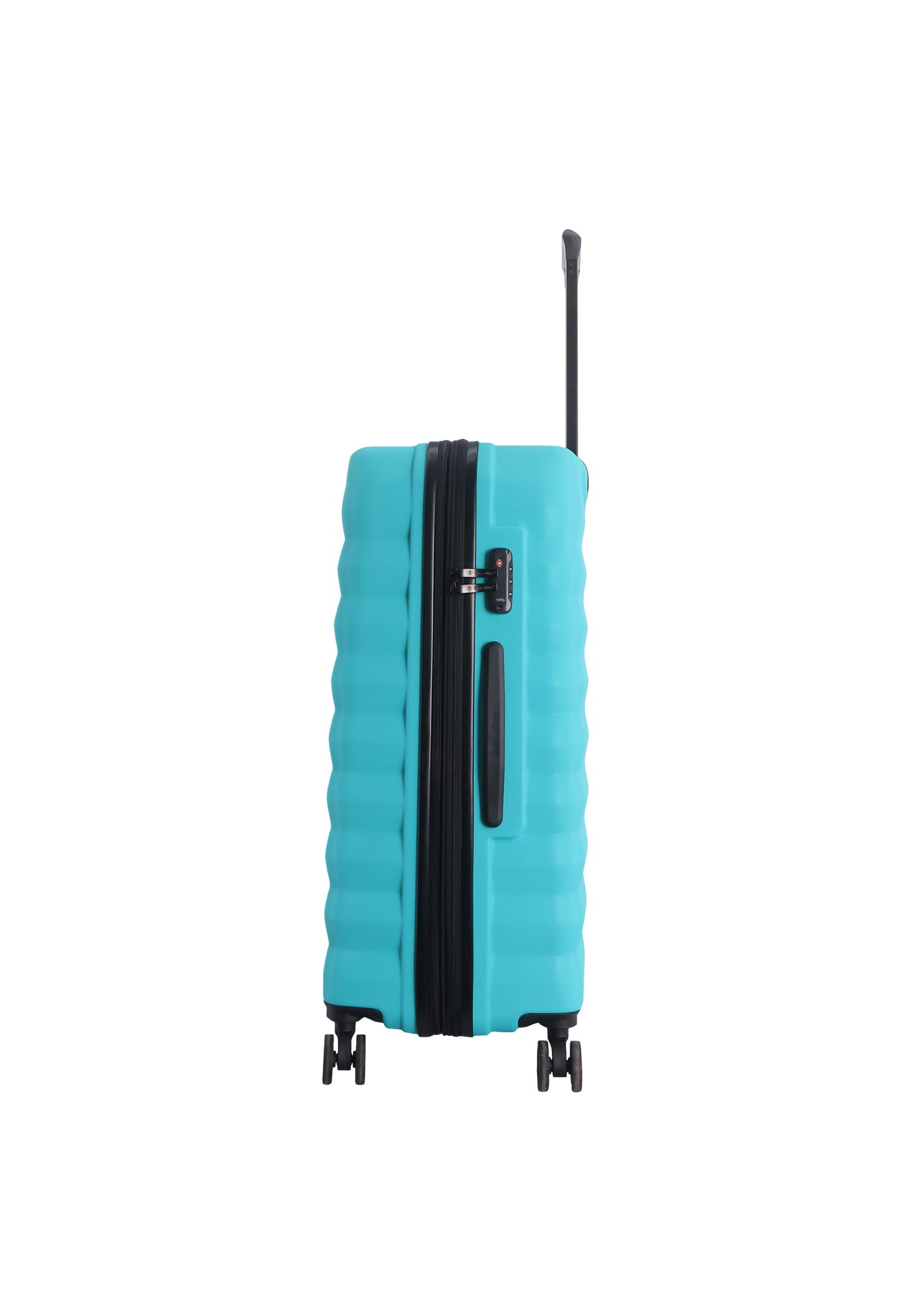 Saxoline - Flux | Valise rigide / Trolley / Valise de voyage - (Grande) Turquoise