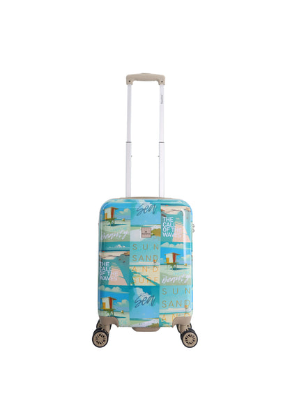 Ssaxoline Coastal Beauty  Harde koffer set / Trolley set / Reiskoffer set - (S/M/L)Printed