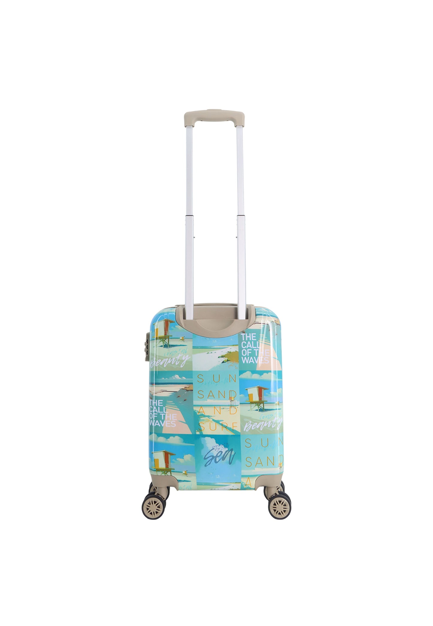 Ssaxoline Coastal Beauty Handbagage harde koffer / Trolley / Reiskoffer - (Small) Printed