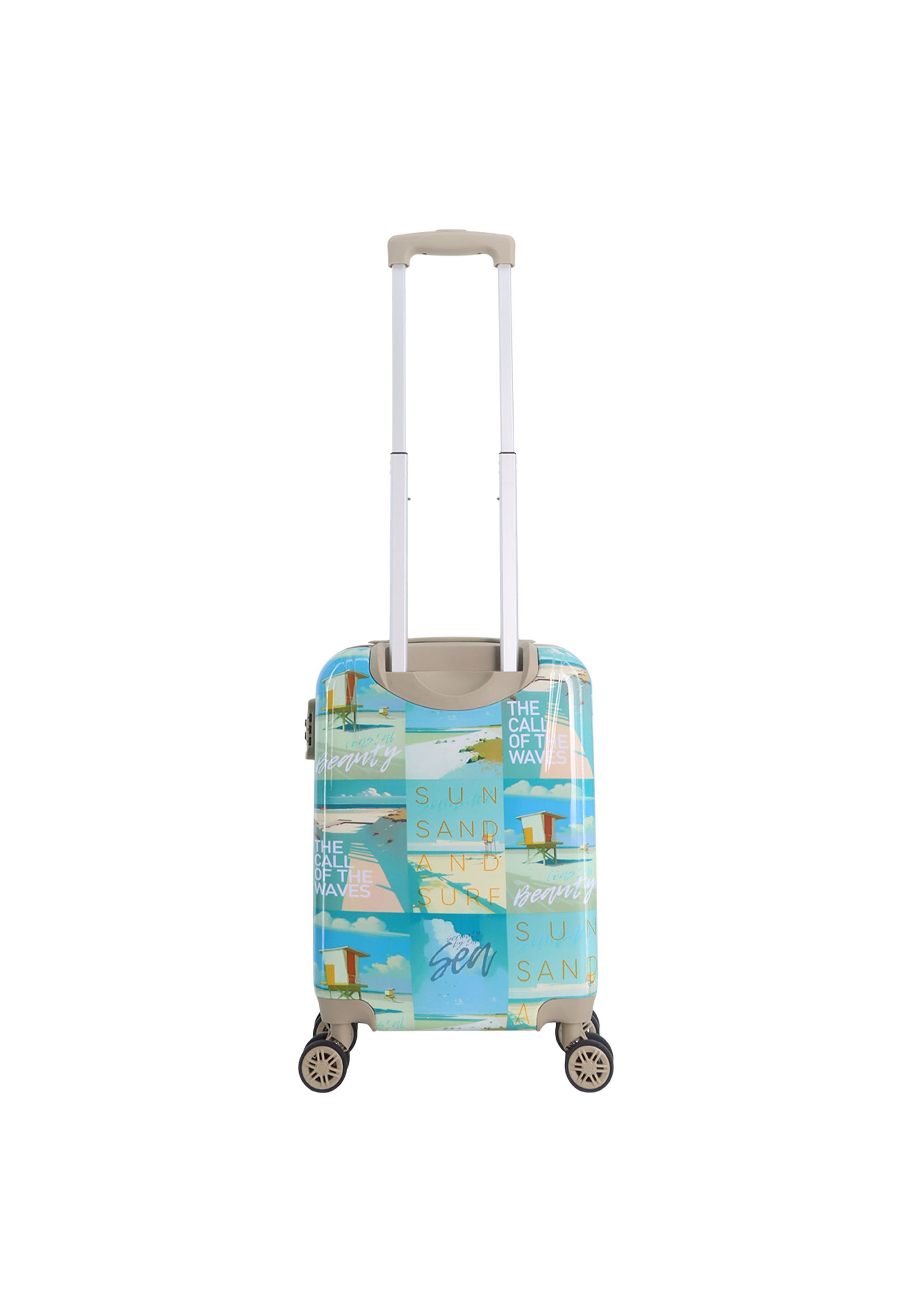 Ssaxoline Coastal Beauty Handbagage harde koffer / Trolley / Reiskoffer - (Small) Printed
