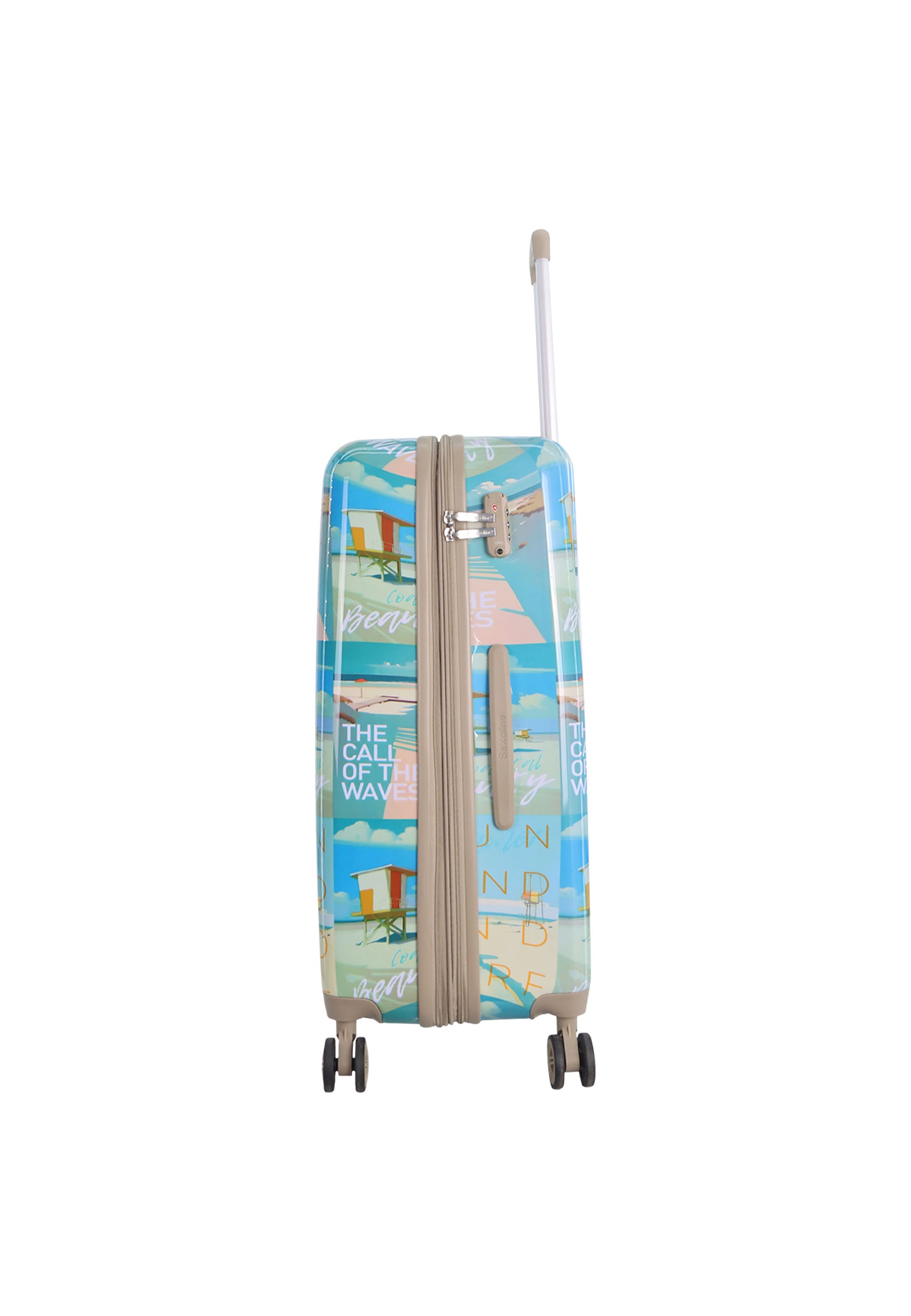 Ssaxoline Coastal Beauty  Harde koffer set / Trolley set / Reiskoffer set - (S/M/L)Printed