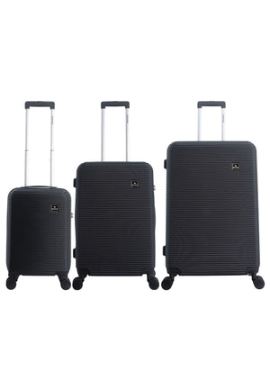 Saxoline Twist Harde Kofferset S/M/L – Zwart