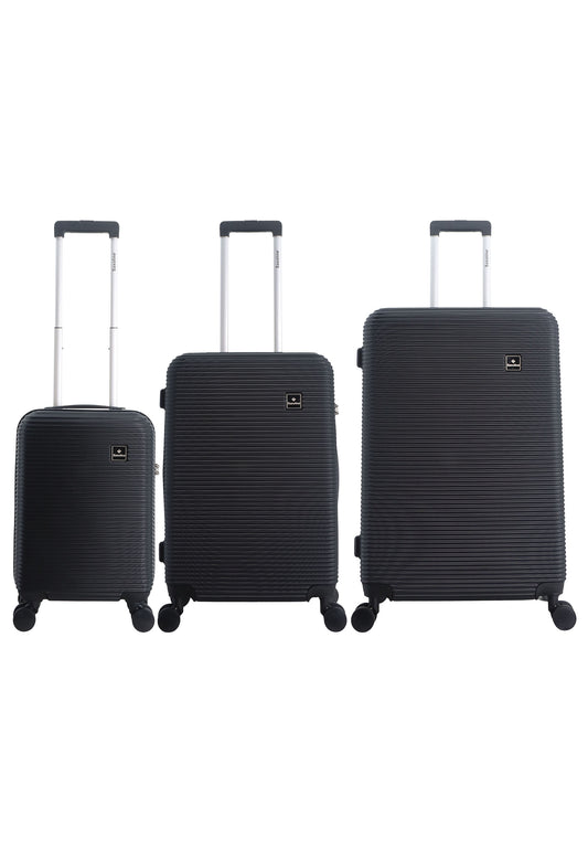 Saxoline Twist Harde Kofferset S/M/L – Zwart