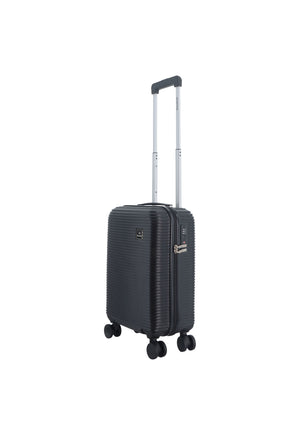 Saxoline Twist Harde Handbagagekoffer 54 cm – Zwart – productafbeelding 1