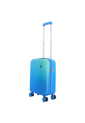 Saxoline - Twist | Harde Koffer / Trolley / Reiskoffer - Small - Blauw