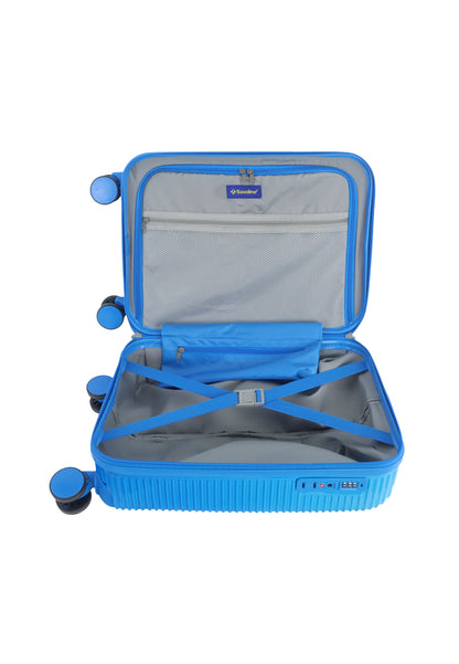 Saxoline Twist Harde Koffer Trolley Small | Blauw