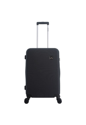 Saxoline - Twist | Harde Koffer / Trolley / Reiskoffer - M - Zwart