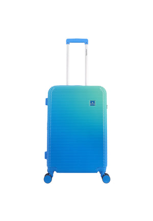Saxoline - Twist | Harde Koffer / Trolley / Reiskoffer - Medium - Blauw