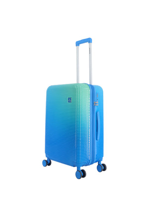 Saxoline - Twist | Harde Koffer / Trolley / Reiskoffer - Medium - Blauw