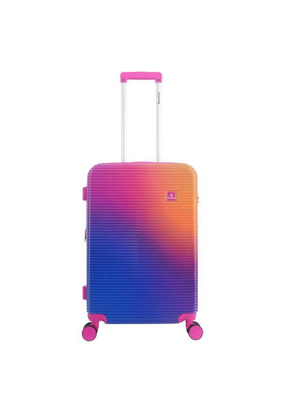 Saxoline Twist Harde Kofferset Trolley S/M/L | Fuchsia