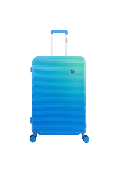 Saxoline Twist Harde Kofferset Trolley S/M/L | Blauw