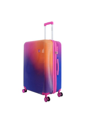 Saxoline - Twist | Harde Koffer / Trolley / Reiskoffer - L - Fuchsia