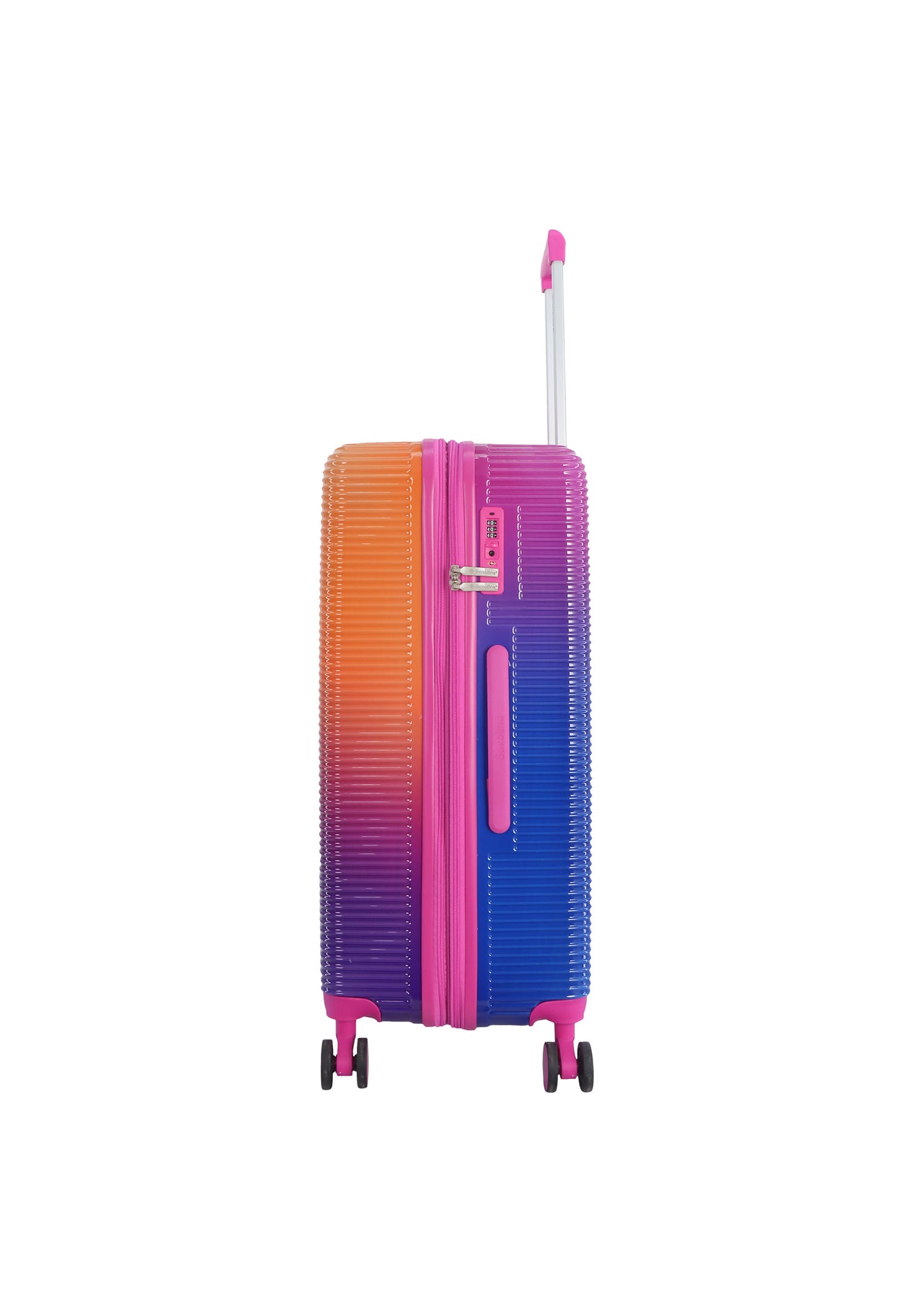 Saxoline Twist Harde Kofferset Trolley S/M/L | Fuchsia