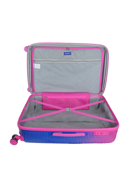 Saxoline - Twist | Harde Koffer Trolley - Large - Fuchsia