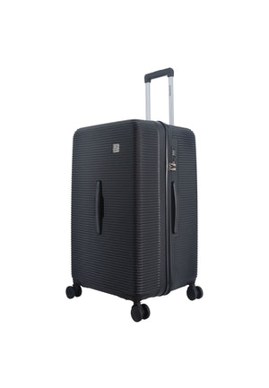 Saxoline Twist Trunk Harde Reiskoffer 78 cm – Zwart – productafbeelding 1