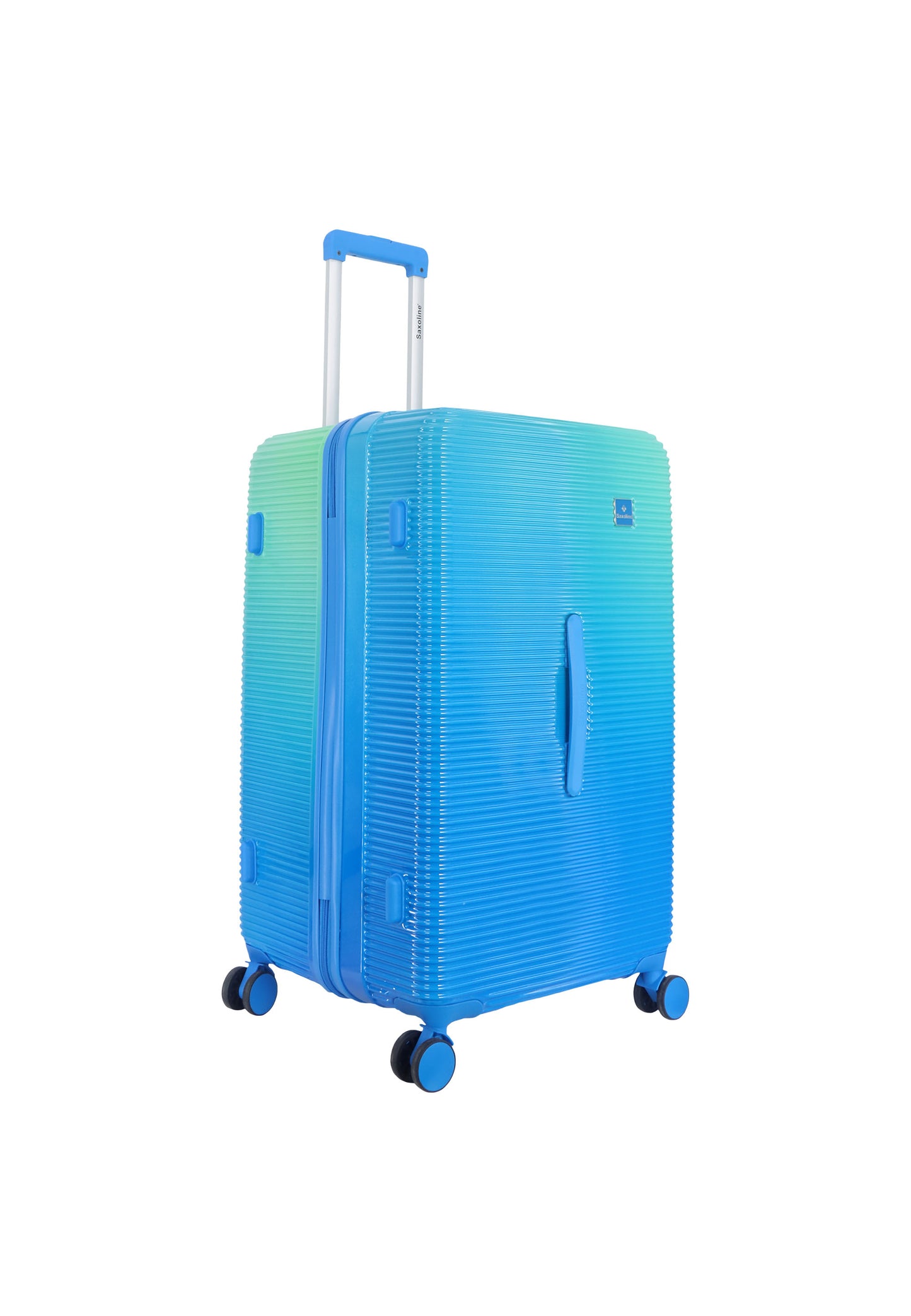 Saxoline Twist Trunk Harde Koffer Trolley Large | Blauw