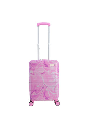 Saxoline Handbagage Harde Koffer / Trolley / Reiskoffer - 57cm (Small) - Splash Print