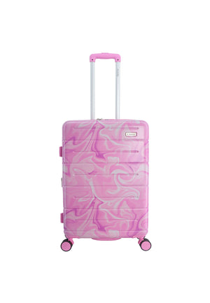 Saxoline Harde Koffer / Trolley / Reiskoffer - 67cm (Medium) - Splash Print
