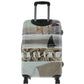 Saxoline Blue Harde Koffer / Trolley / Reiskoffer - 67 cm (Medium) - Sailing Print