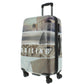 Saxoline Blue Harde Kofferset 3-Delig / Reiskofferset / Trolleyset - Sailing Print