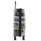 Saxoline Blue Harde Kofferset 3-Delig / Reiskofferset / Trolleyset - Sailing Print