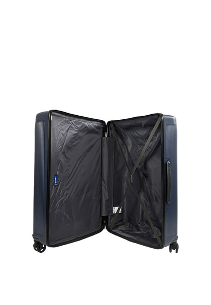 Valise Rigide / Trolley / Valise de Voyage Saxoline - 66 cm (Moyen) - Bleu Algarve