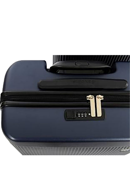 Valise Rigide / Trolley / Valise de Voyage Saxoline - 66 cm (Moyen) - Bleu Algarve