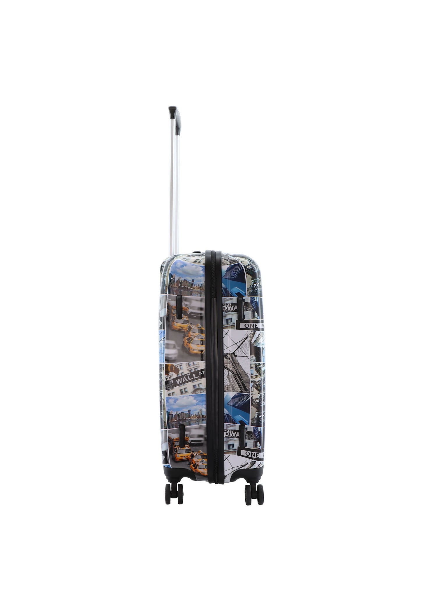 Saxoline Harde Koffer / Trolley / Reiskoffer - 67 cm (Medium) - Brooklyn Print