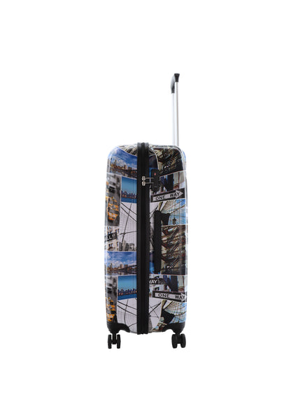 Saxoline Hard Case / Trolley / Travel Case - 77 cm (Large) - Brooklyn Print