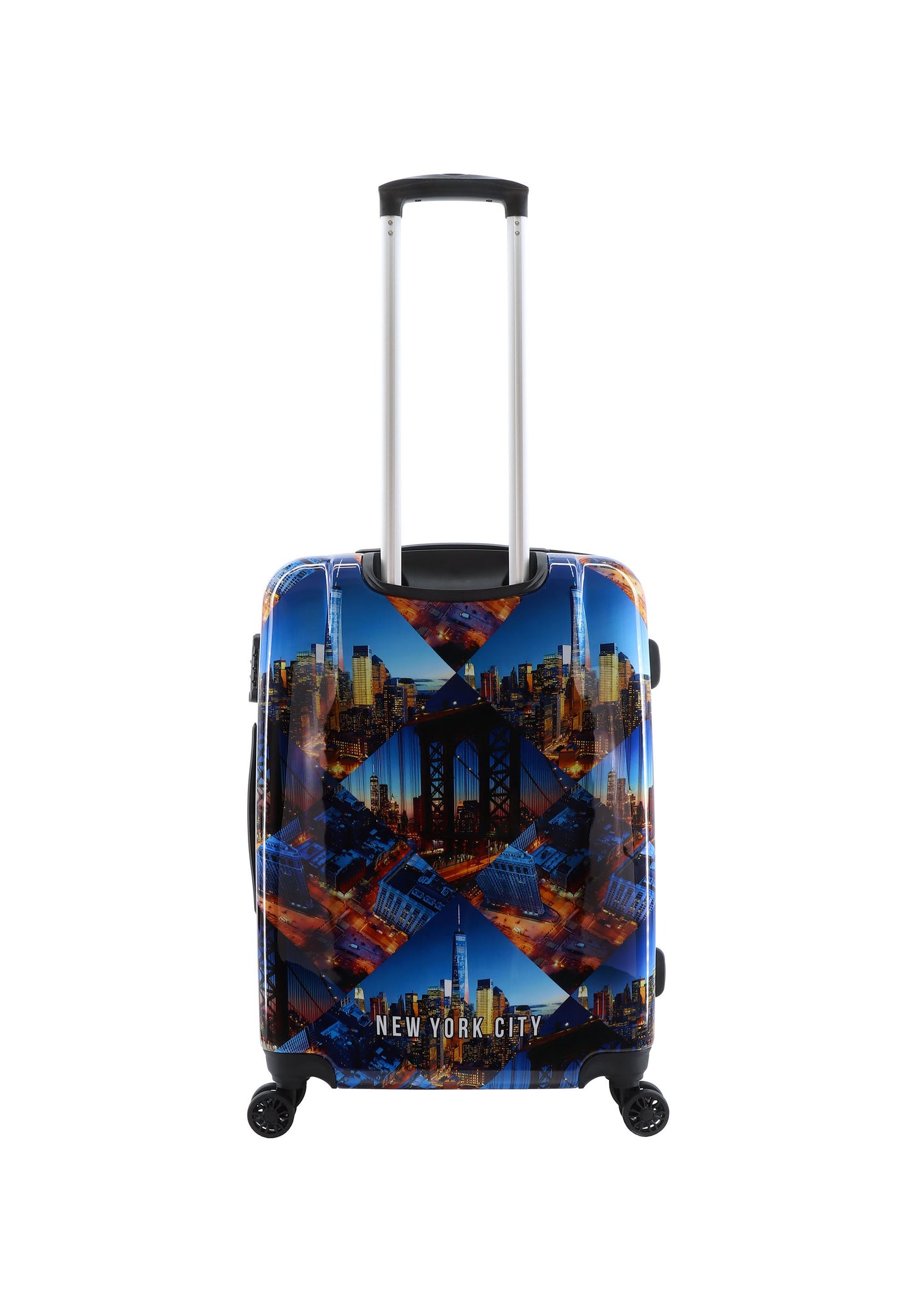 Saxoline Hard Case / Trolley / Travel Case - 64 cm (Moyen) - New York City Print