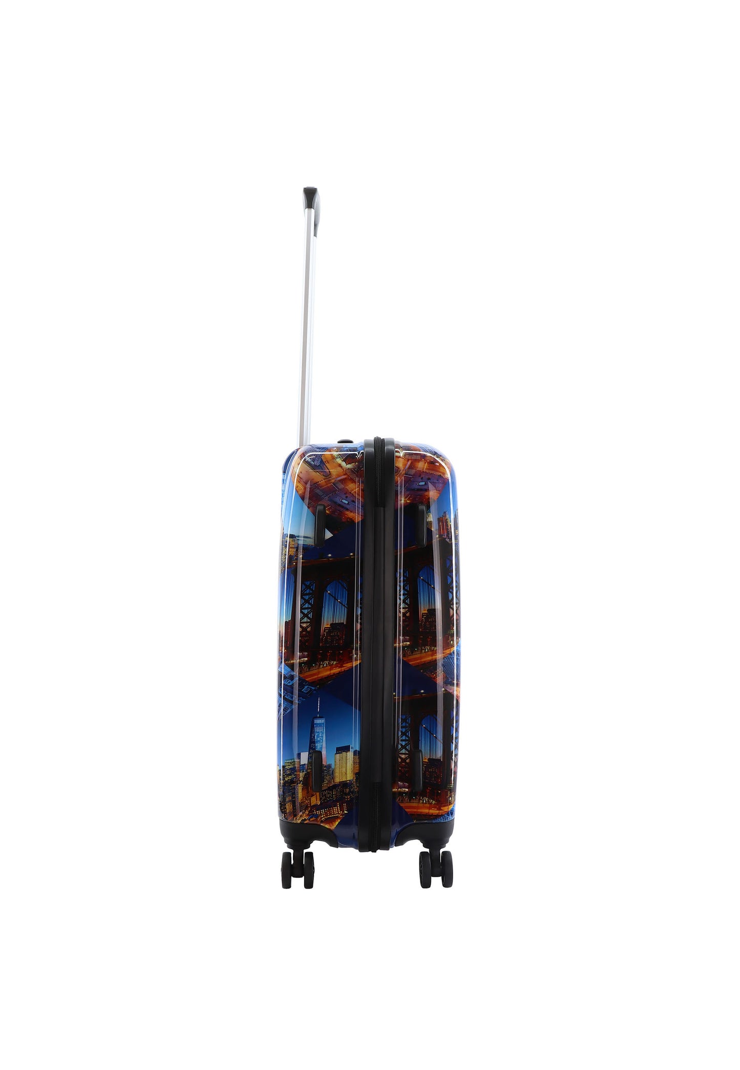 Saxoline Hard Case / Trolley / Travel Case - 64 cm (Moyen) - New York City Print