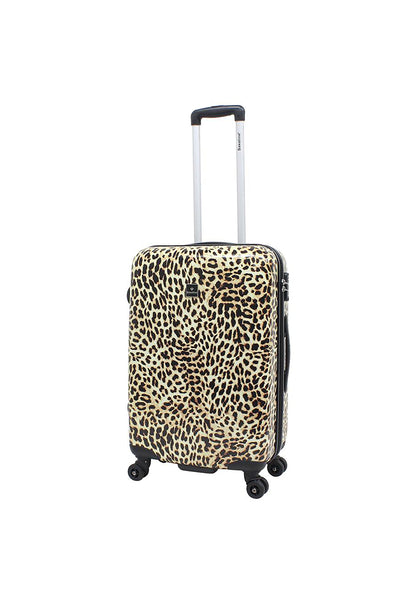 Saxoline Harde Kofferset 3-Delig / Reiskofferset / Trolleyset -  Leopard Print