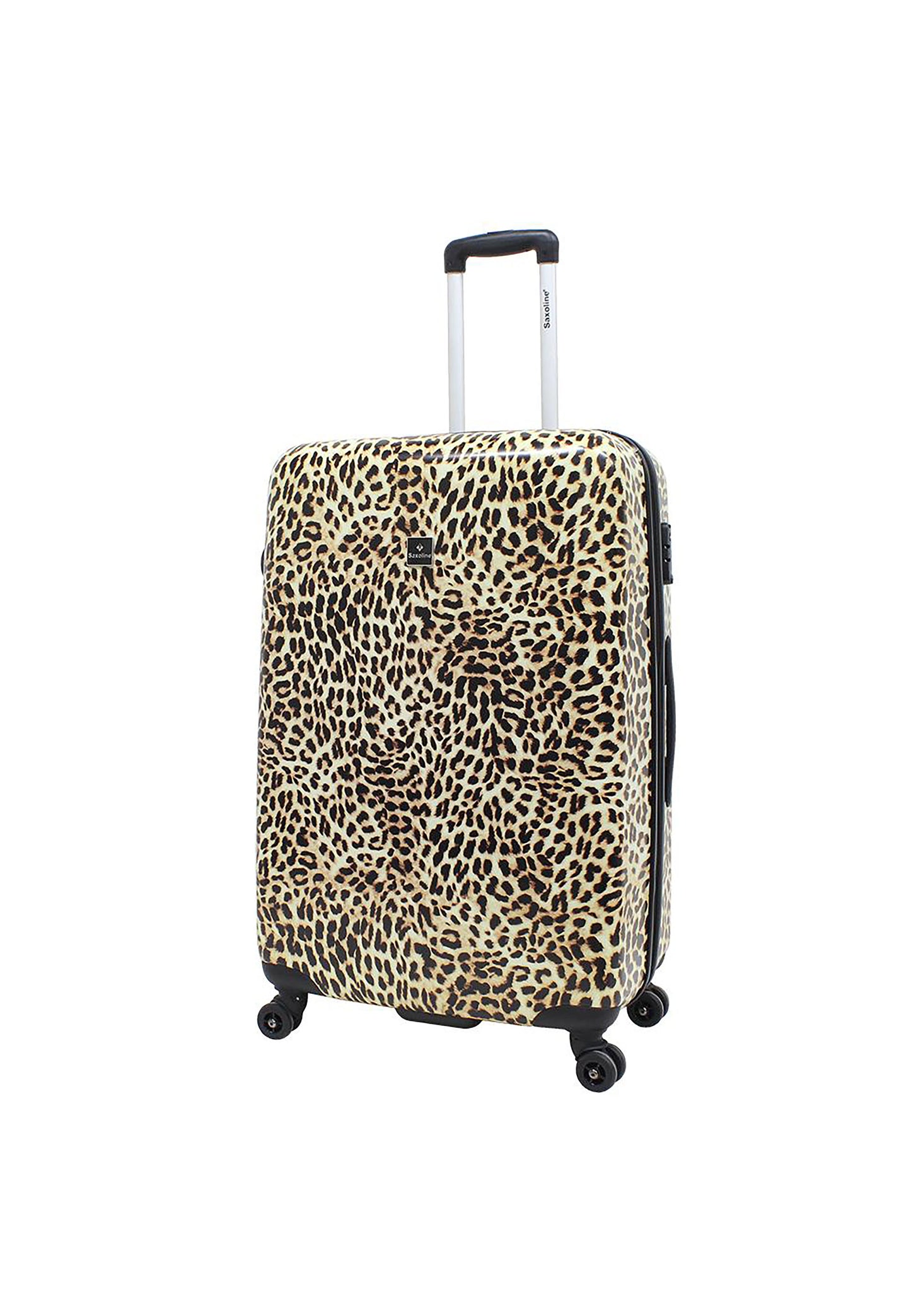 Saxoline Harde Kofferset 3-Delig / Reiskofferset / Trolleyset -  Leopard Print