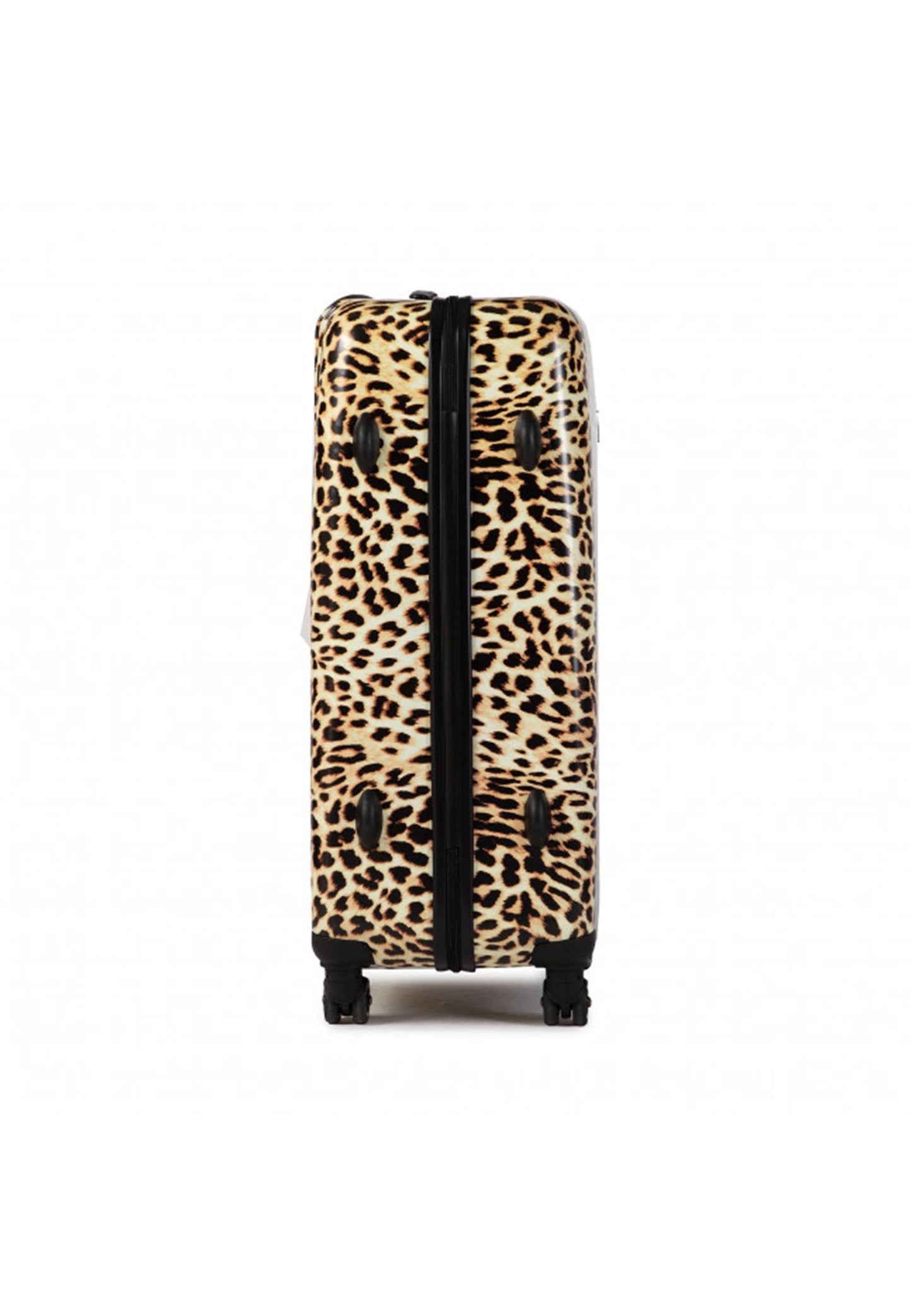 Valise rigide / trolley / valise de voyage Saxoline - 78 cm (grande) - imprimé léopard