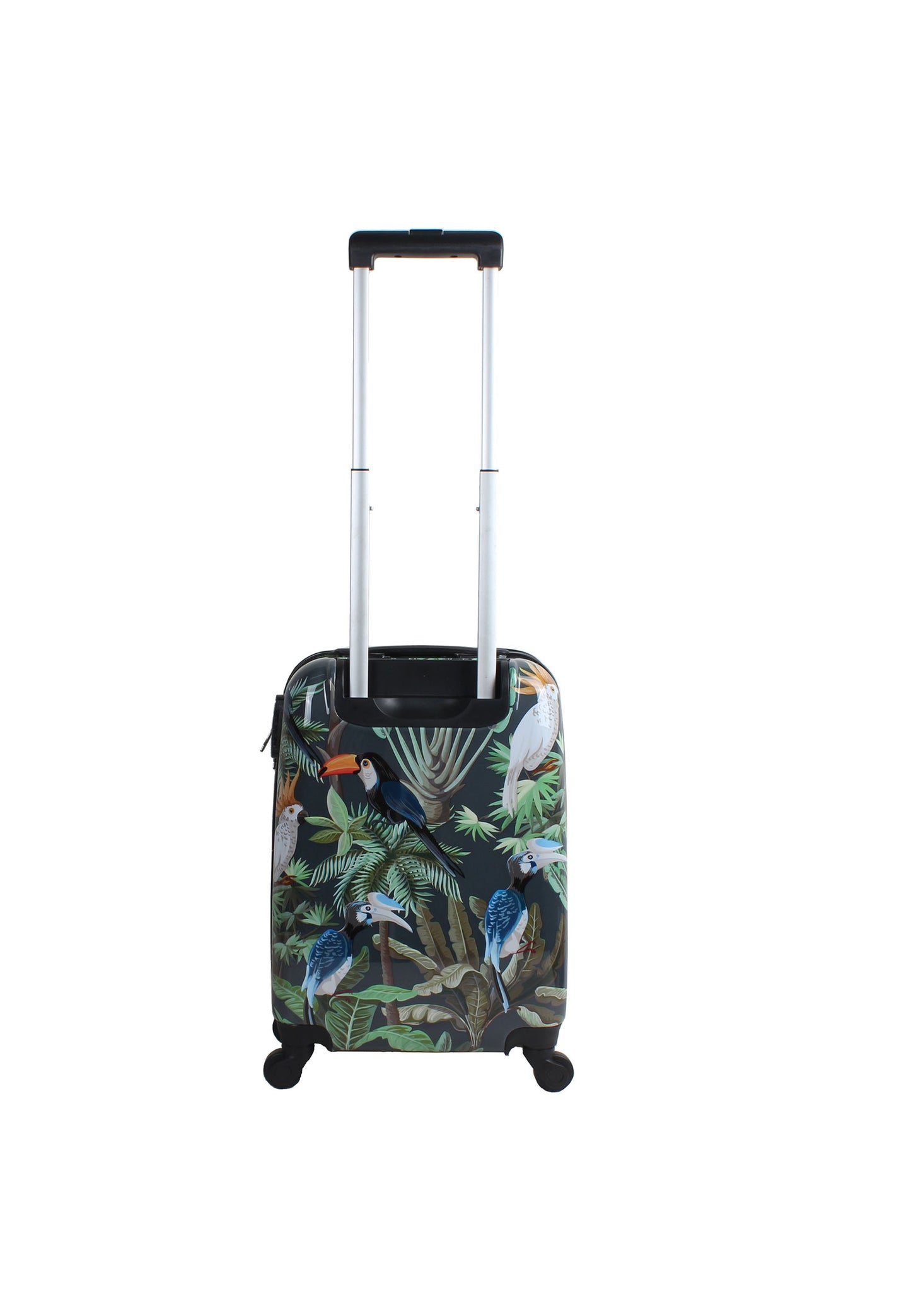 Saxoline Handbagage Harde Koffer / Trolley / Reiskoffer - 54cm (Small) - Toucan Print