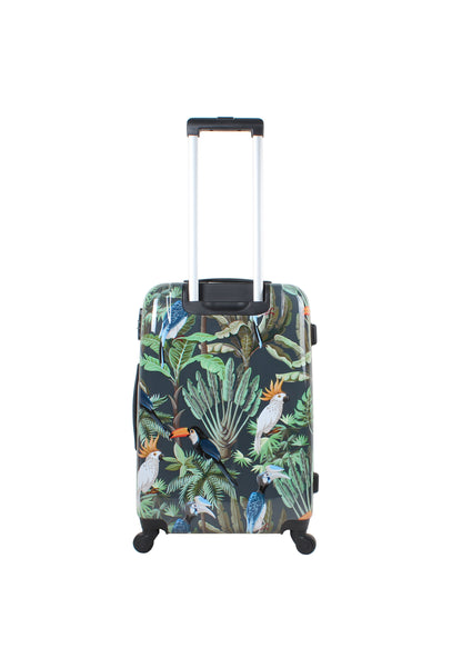 Saxoline Harde Koffer / Trolley / Reiskoffer - 67 cm (Medium) - Toucan Print