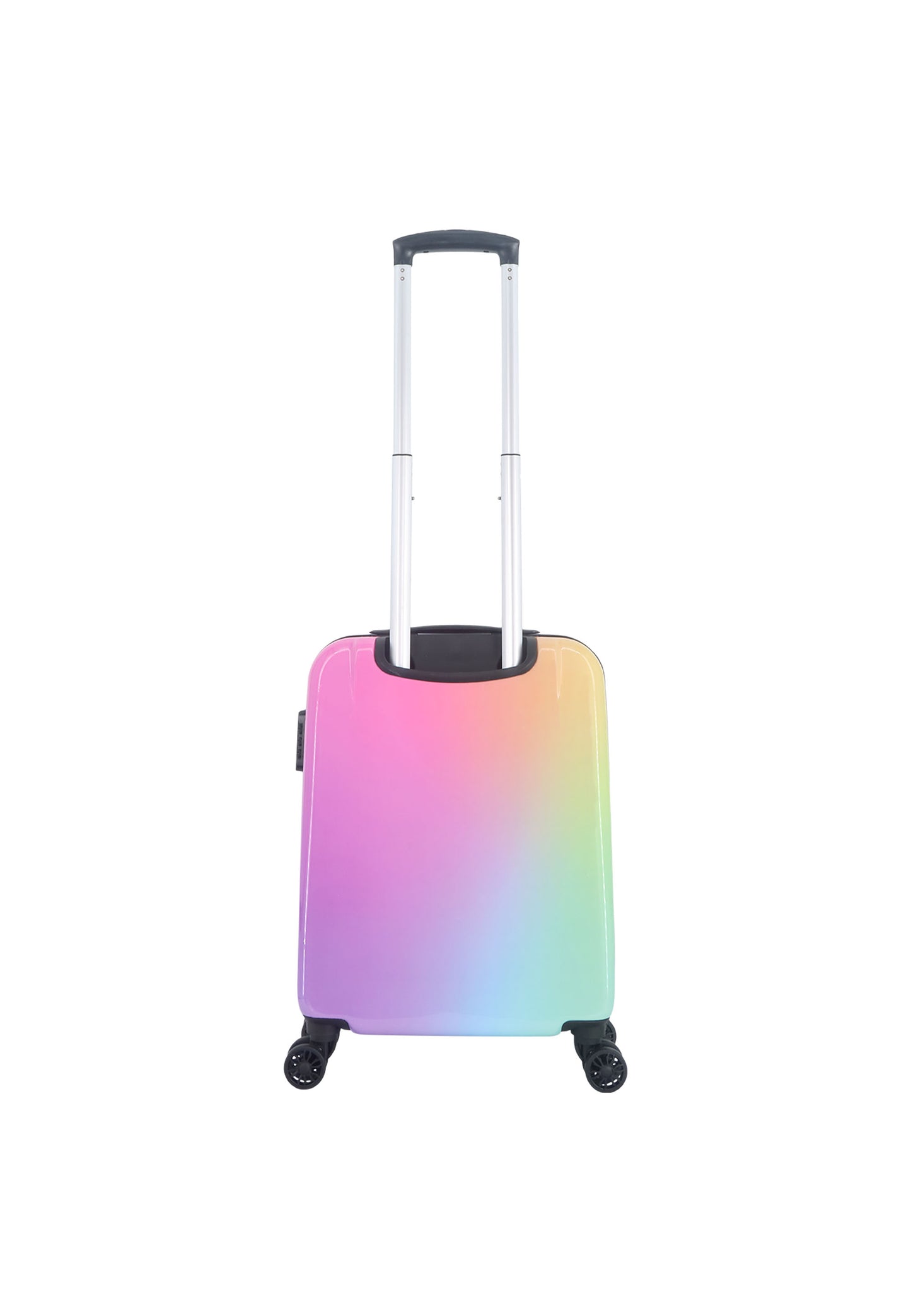 Saxoline Handbagage Harde Koffer / Trolley / Reiskoffer - 55cm (Small) - Rainbow Print