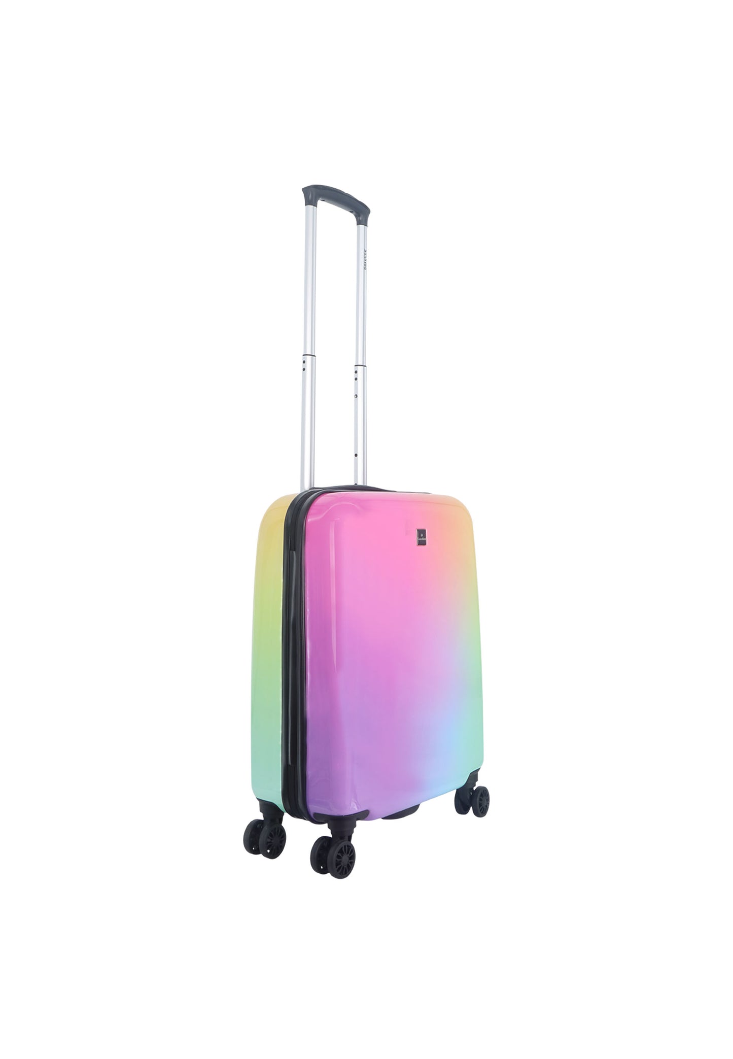 Saxoline Handbagage Harde Koffer / Trolley / Reiskoffer - 55cm (Small) - Rainbow Print