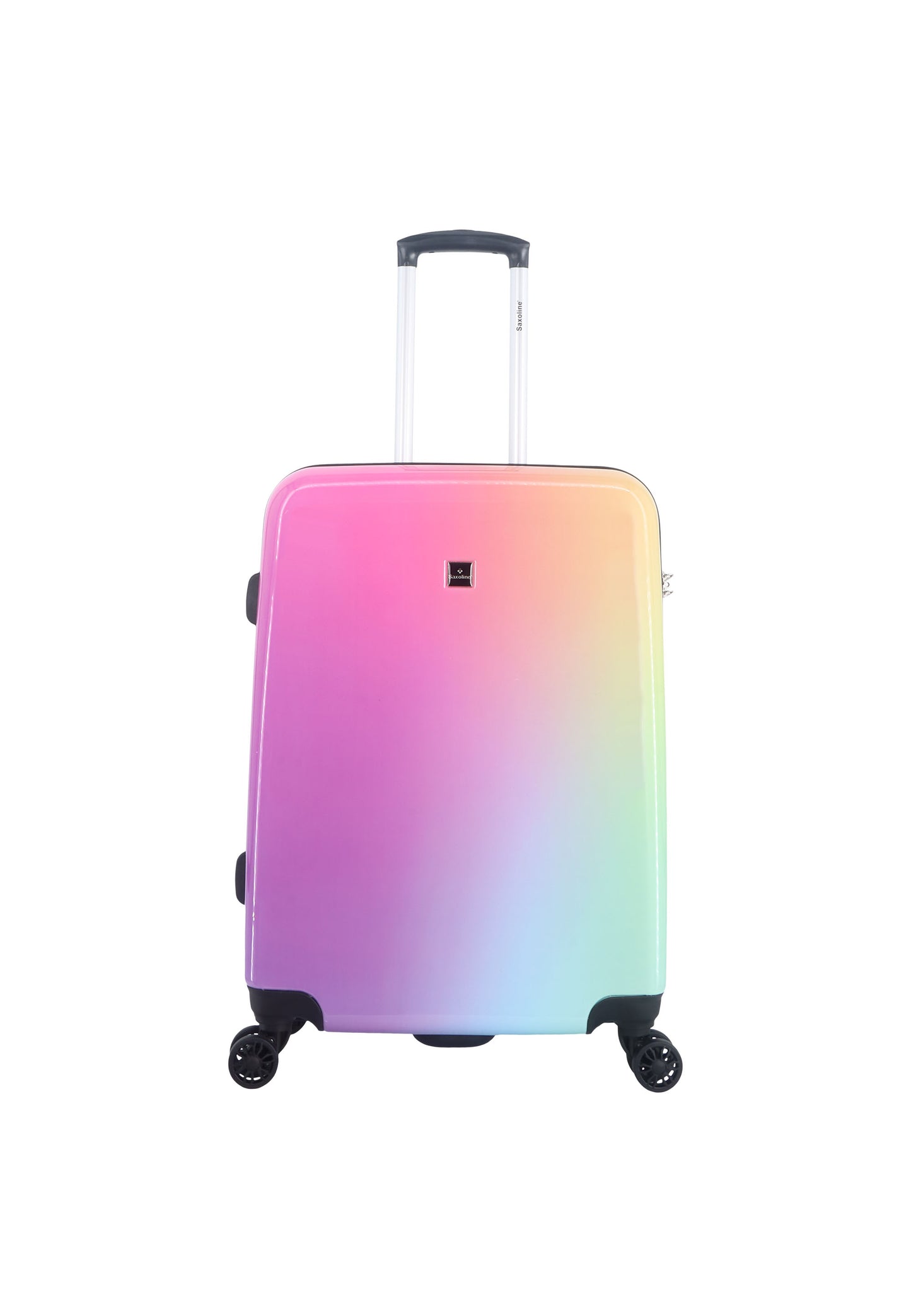 Saxoline Hard Case / Trolley / Travel Case - 64 cm (Moyen) - Rainbow Print