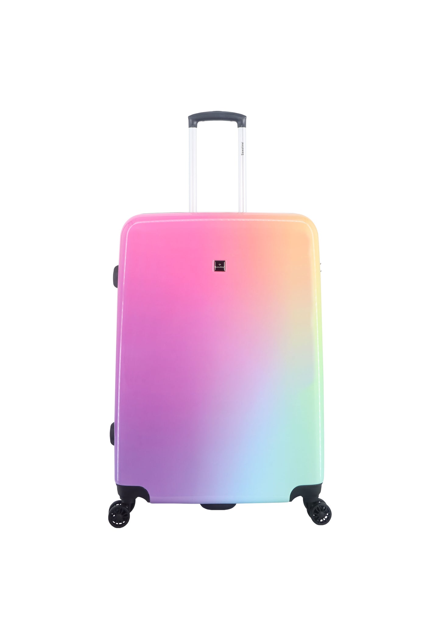 Saxoline Hard Case / Trolley / Travel Case - 74 cm (Large) - Rainbow Print