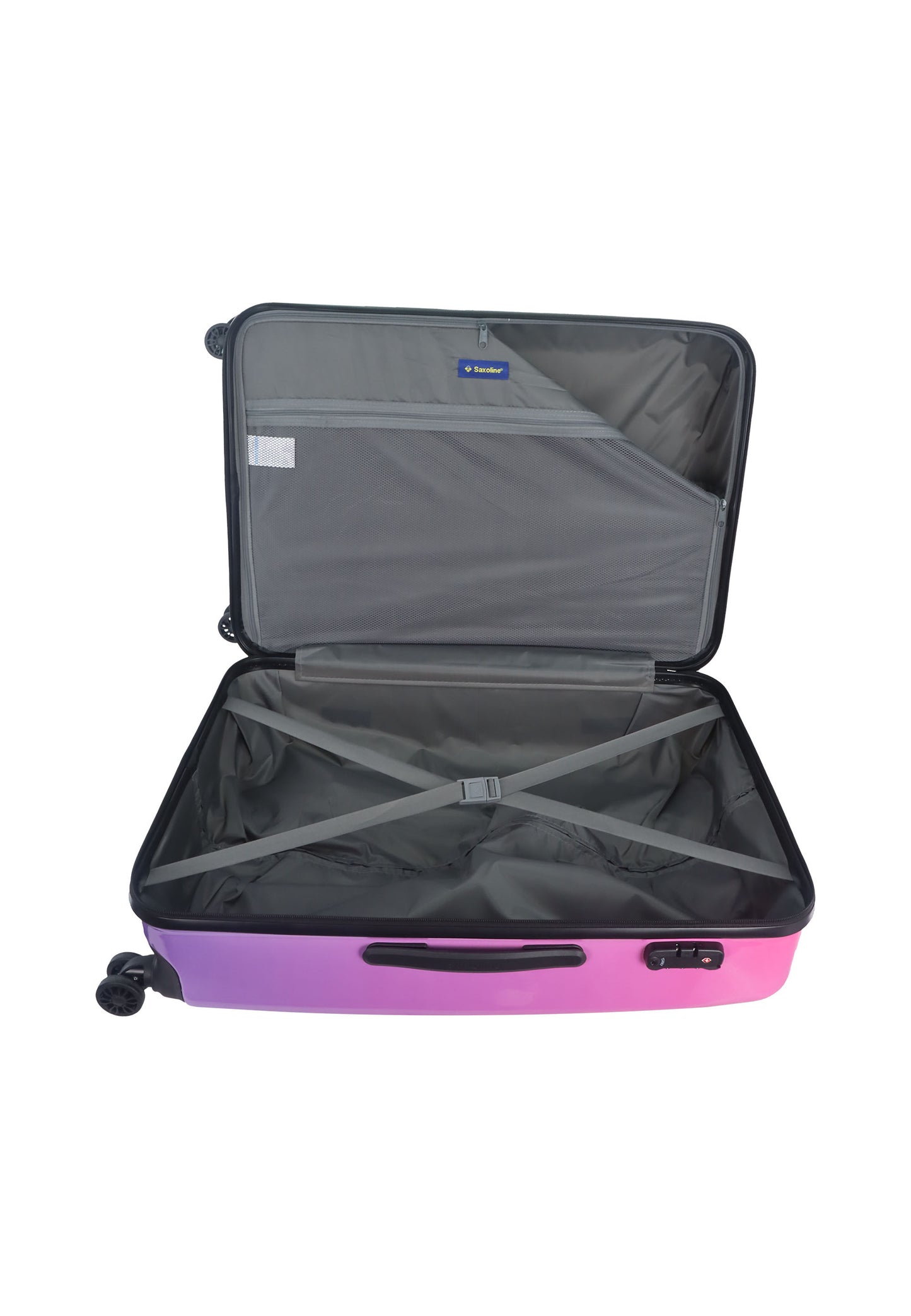 Saxoline Hard Case / Trolley / Travel Case - 74 cm (Large) - Rainbow Print