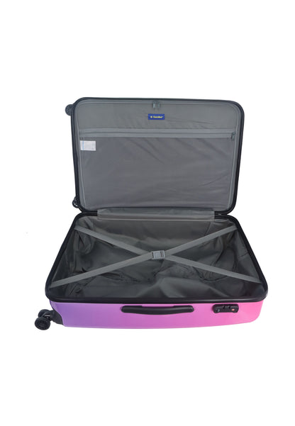 Saxoline Hard Case / Trolley / Travel Case - 74 cm (Large) - Rainbow Print