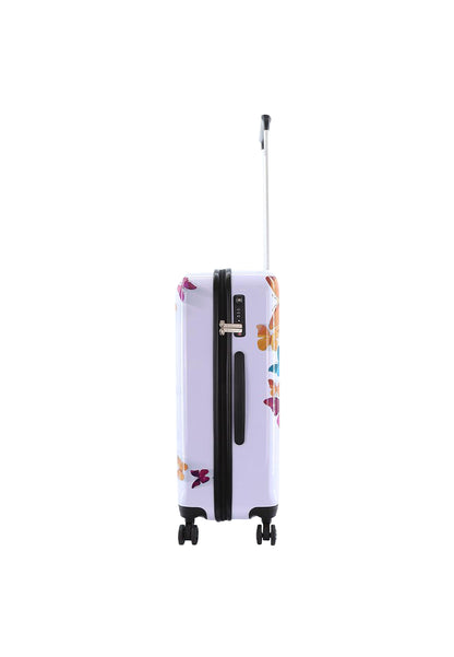 Saxoline Harde Koffer / Trolley / Reiskoffer - 66 cm (Medium) - Butterfly Fun Print