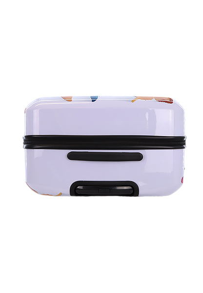 Saxoline Hard Case / Trolley / Travel Case - 76 cm (Large) - Butterfly Fun Print