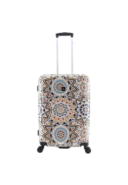 Saxoline Hard Case / Trolley / Travel Case - 67 cm (Moyen) - Mosaic Culture Print