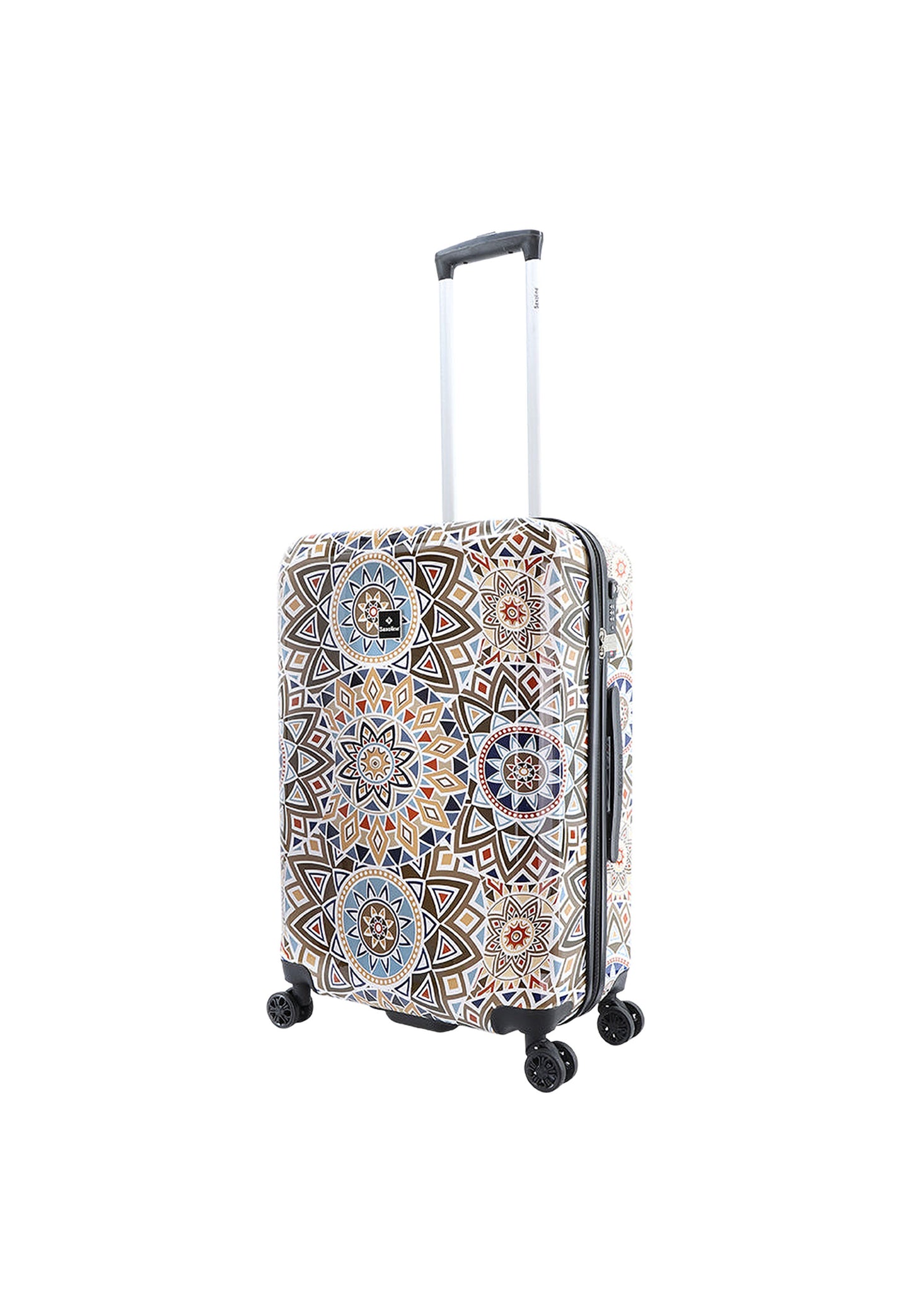 Saxoline Hard Case / Trolley / Travel Case - 67 cm (Moyen) - Mosaic Culture Print