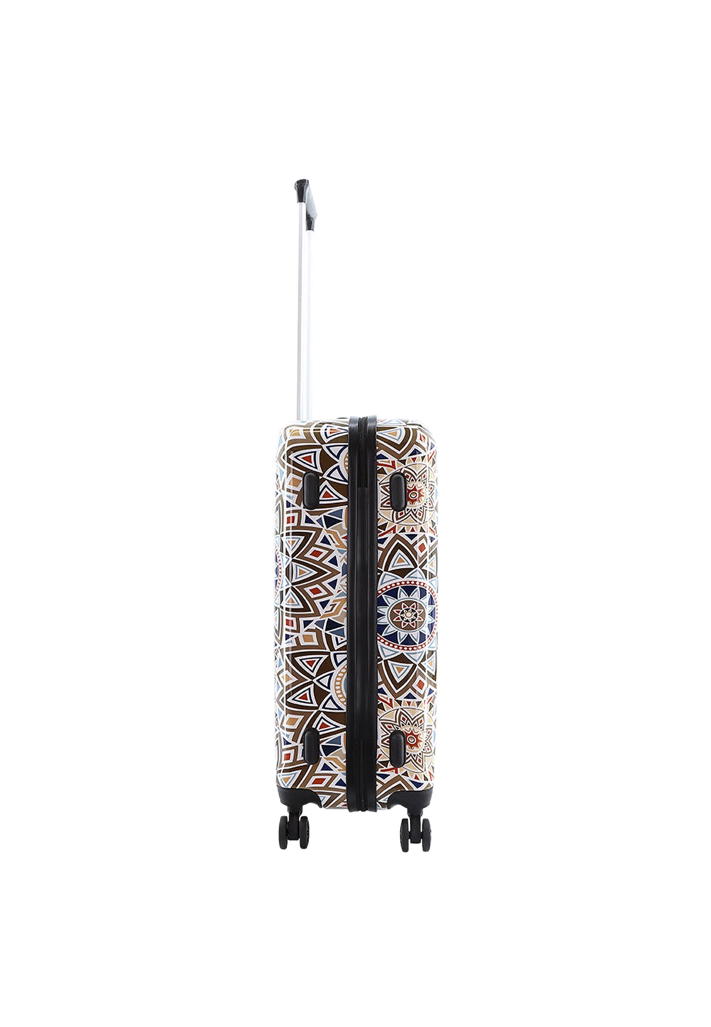 Saxoline Harde Koffer / Trolley / Reiskoffer - 67 cm (Medium) - Mosaic Culture Print