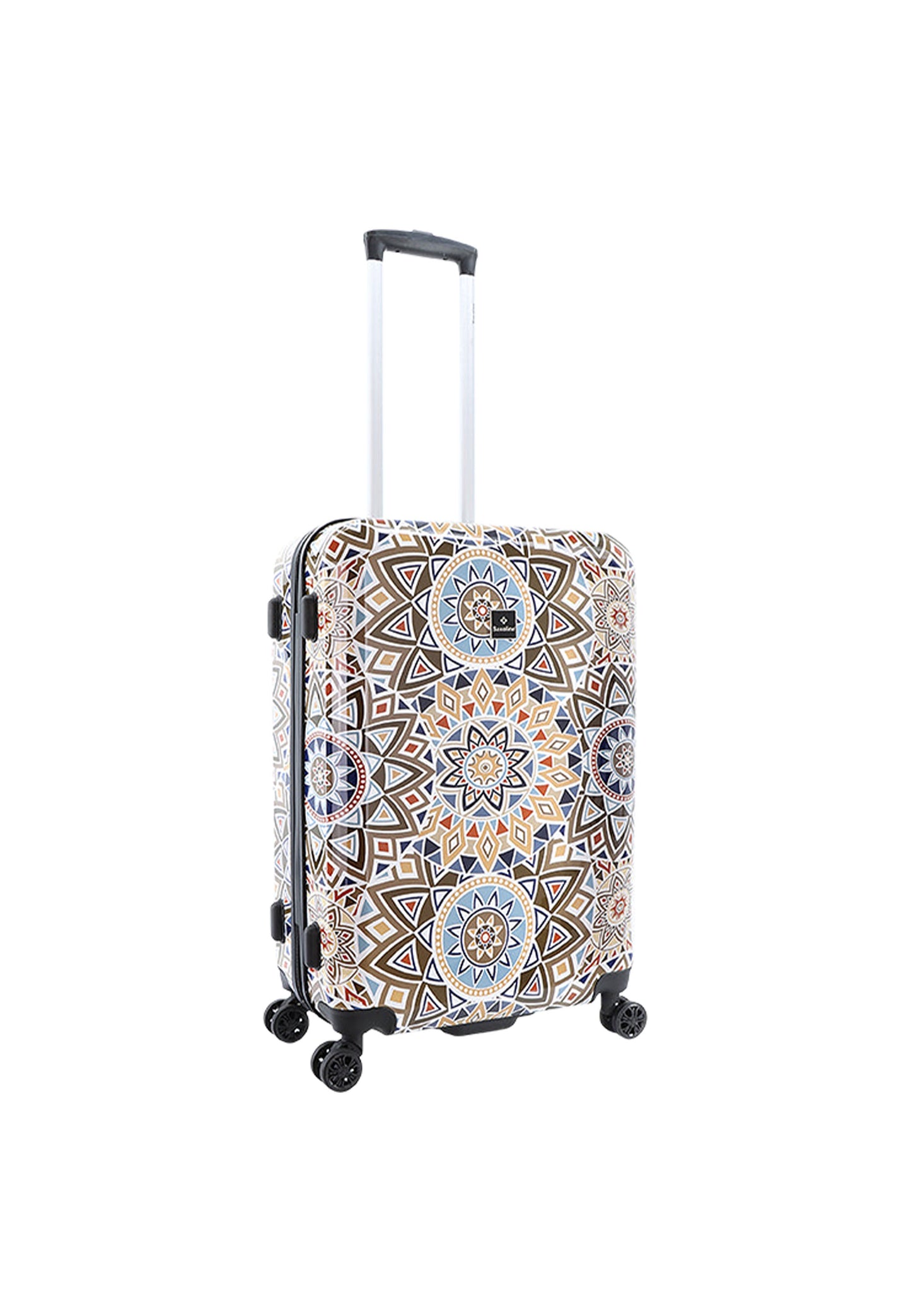 Saxoline Hard Case / Trolley / Travel Case - 67 cm (Moyen) - Mosaic Culture Print