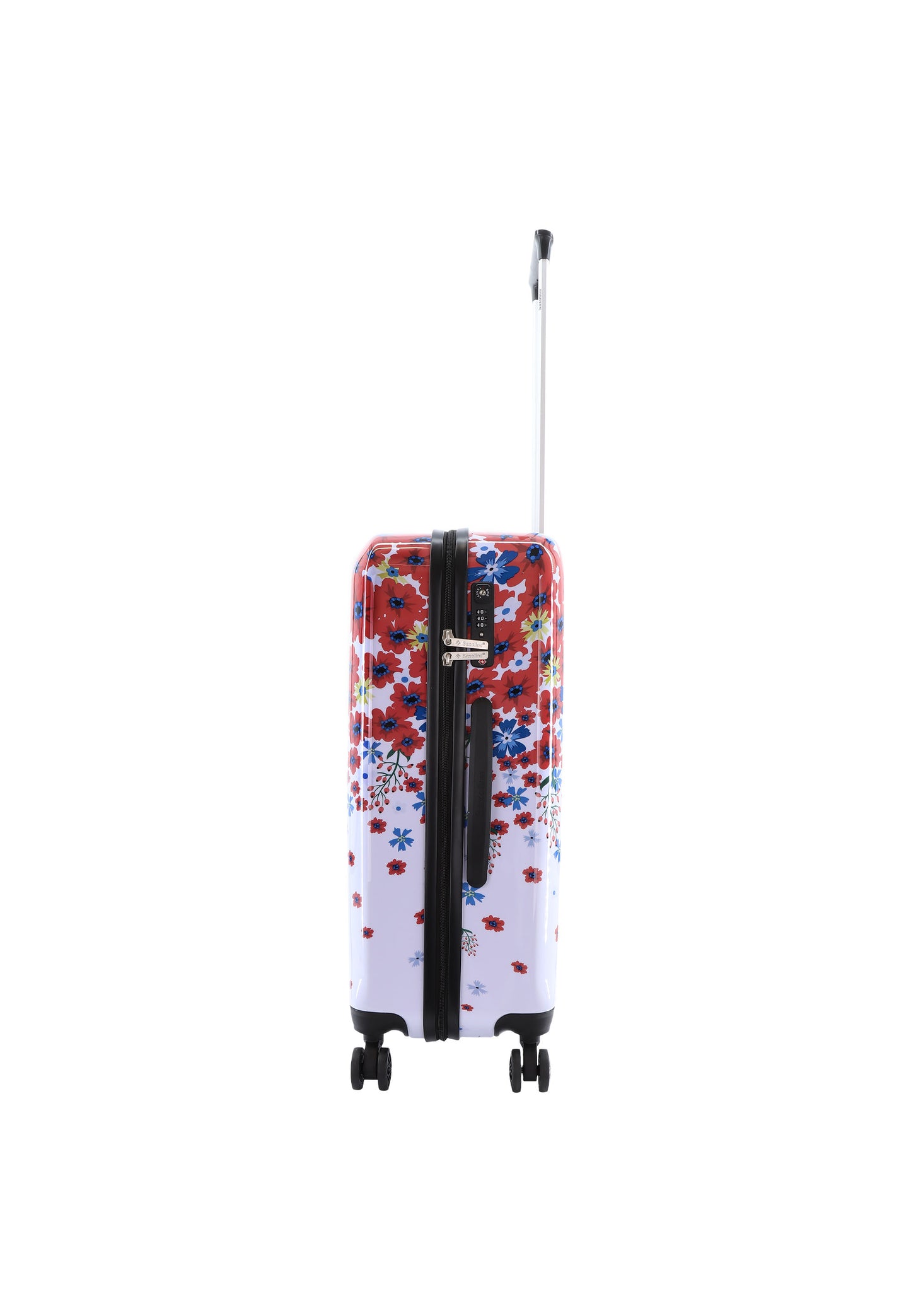 Saxoline Harde Koffer / Trolley / Reiskoffer - 66 cm (Medium) - Blessing Print