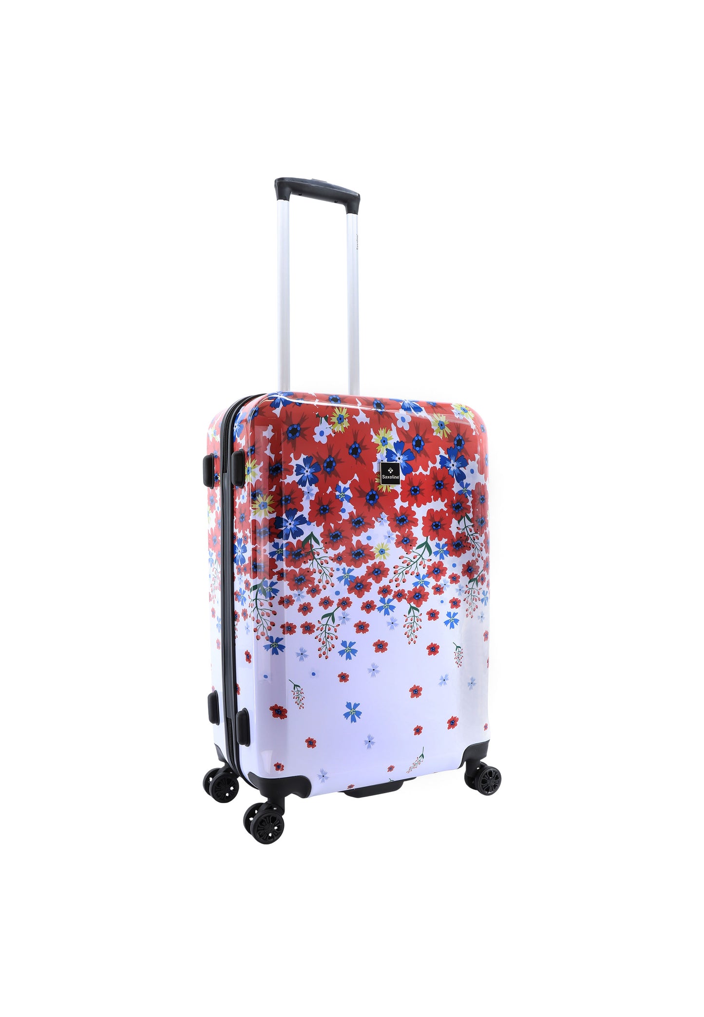 Saxoline Harde Koffer / Trolley / Reiskoffer - 66 cm (Medium) - Blessing Print